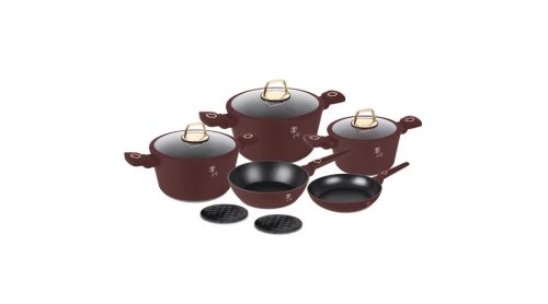 Berlinger Haus Leonardo Collection 10 részes edénykészlet titán bevonattal