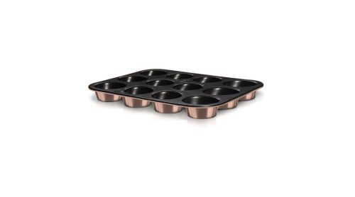 Berlinger Haus Metallic Rosegold Line 12 lyukú muffinsütő titán bevonattal