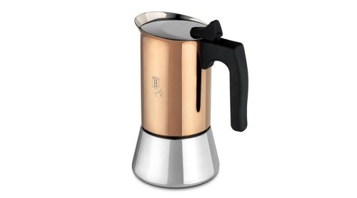 Berlinger Haus Metallic Rosegold Line 6 személyes indukciós kávéfőző