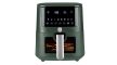 Berlinger Haus Matte Green Collection Air Fryer digitális forró levegős sütő átlátszó ablakkal, 5 L