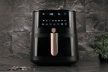 Berlinger Haus Black Rose Collection Air Fryer digitális forró levegős sütő átlátszó ablakkal, 8L