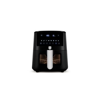   Berlinger Haus Black Rose Collection Air Fryer forró levegős sütő átlátszó ablakkal, 5L