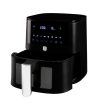 Berlinger Haus Black Rose Collection Air Fryer forró levegős sütő átlátszó ablakkal, 5L