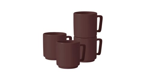 Berlinger Haus Leonardo Collection 4 db-os kőedény bögrekészlet