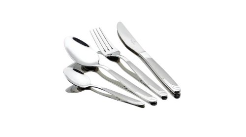 Berlinger Haus 6 személyes rozsdamentes acél evőeszköz készlet acél színben