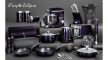 Berlinger Haus Purple Eclipse Collection 6 részes serpenyőkészlet titán bevonattal, fedővel
