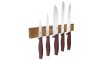 Berlinger Haus Leonardo Collection 6 részes rozsdamentes acél késkészlet akácfa mágneses fali tartóv