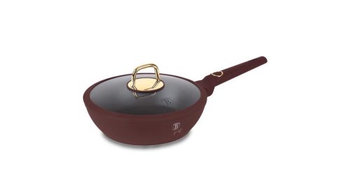 Berlinger Haus Leonardo Collection mély serpenyő titán bevonattal, fedővel