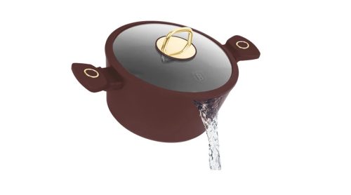 Berlinger Haus Leonardo Collection magas lábas titán bevonattal, fedővel, 24 cm