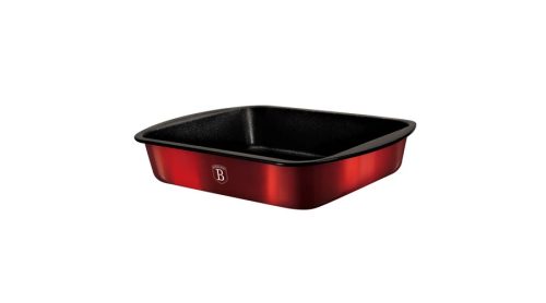 Berlinger Haus Metallic Burgundy szögletes tepsi titán bevonattal