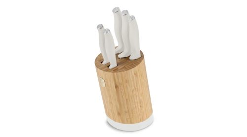 Berlinger Haus Sahara 6 részes rozsdamentes acél késkészlet bambusz késtartó állvánnyal