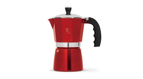 Berlinger Haus Metallic Burgundy 9 személyes kotyogós kávéfőző