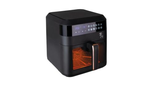 Berlinger Haus Black Rose Collection digitális Air Fryer forró levegős sütő