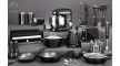Berlinger Haus Black Silver Collection 11 részes késkészlet vágódeszkákkal és állvánnyal