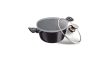 Berlinger Haus Carbon Pro Collection magas lábas márvány bevonattal, kétféle fedővel, 20 cm