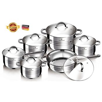   Blaumann Gourmet Line Jumbo 12 részes rozsdamentes acél edénykészlet