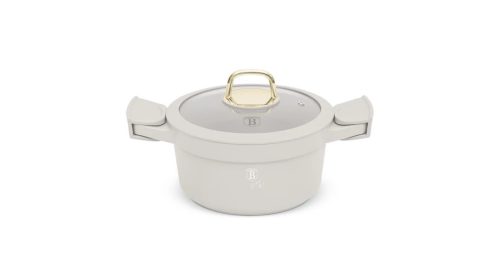 Berlinger Haus Sahara Collection magas lábas titán bevonattal, fedővel, levehető fogókkal, 28 cm