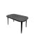 Duna műanyag kerti asztal antracit szürke - Flair