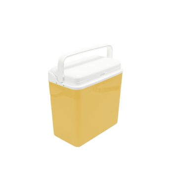 Műanyag hűtőtáska 24 literes sárga - Flair
