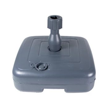   Műanyag kerti napernyőtalp Tenuto antracit szürke 20L - Flair