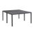 Tulsa dupla műanyag kerti asztal grafit szürke