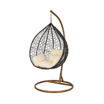 Havanna függőfotel fekete-barna