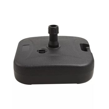 Műanyag kerti napernyőtalp fekete 20L