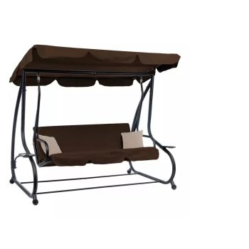 Pegi kerti hintaágy barna