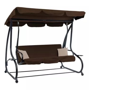 Pegi kerti hintaágy barna