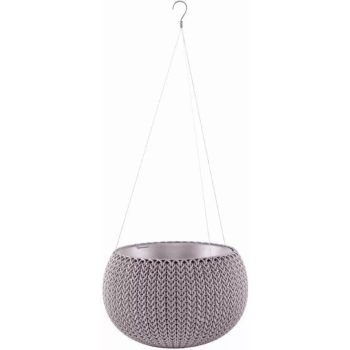   Cozies S műanyag kerti virágtartó felfüggeszthető szettel