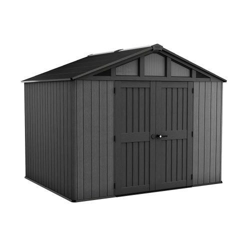 Stronghold 10x8 műanyag kerti ház szürke
