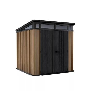 Signature Pent 7x7 műanyag kerti ház velencei barna