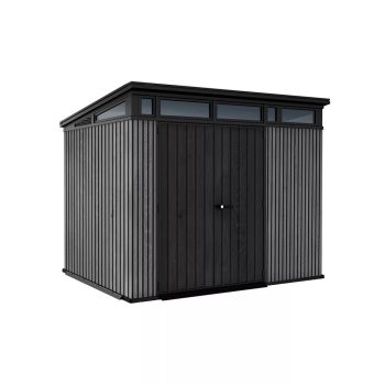 Signature Pent 9x7 műanyag kerti ház velencei szürke