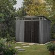 Signature Pent 9x7 műanyag kerti ház velencei szürke