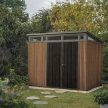 Signature Pent 9x7 műanyag kerti ház velencei barna