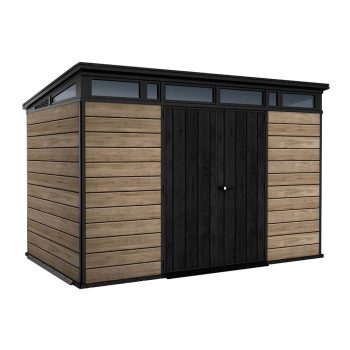 Signature Pent 11x7 műanyag kerti ház kőris