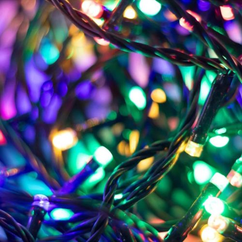 Kül és Beltéri multi fényfüzér, 240 LED