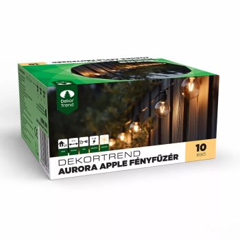 Aurora Apple fényfüzér, 10 égő, meleg fehér