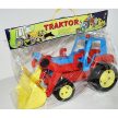 Markolós műanyag gyermek játék traktor 1887