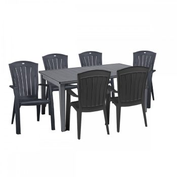 Futorini 6+1 kerti bútor garnitúra szett