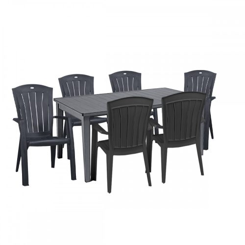 Futorini 6+1 kerti bútor garnitúra szett