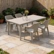 Elina 4+1 kerti bútor garnitúra szett