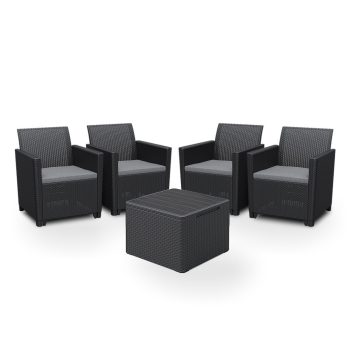 Claire II 4 személyes kerti bútor garnitúra