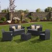 Claire 6 személyes kerti bútor garnitúra