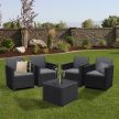 Claire II 4 személyes kerti bútor garnitúra