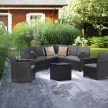 Claire IV 7 személyes kerti bútor garnitúra vigo tárolós asztallal