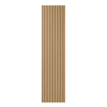 Akusztikus falpanel bambusz hatású 260x60x1,8 cm