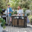 Decocoat unity műanyag xl kerti grill asztal 207l