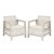 Scandi linea duo kerti fotel