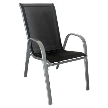 Arkadia KD kerti szék fekete